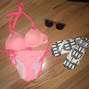 Pink Push Up Victoria Secret Swimsuit set